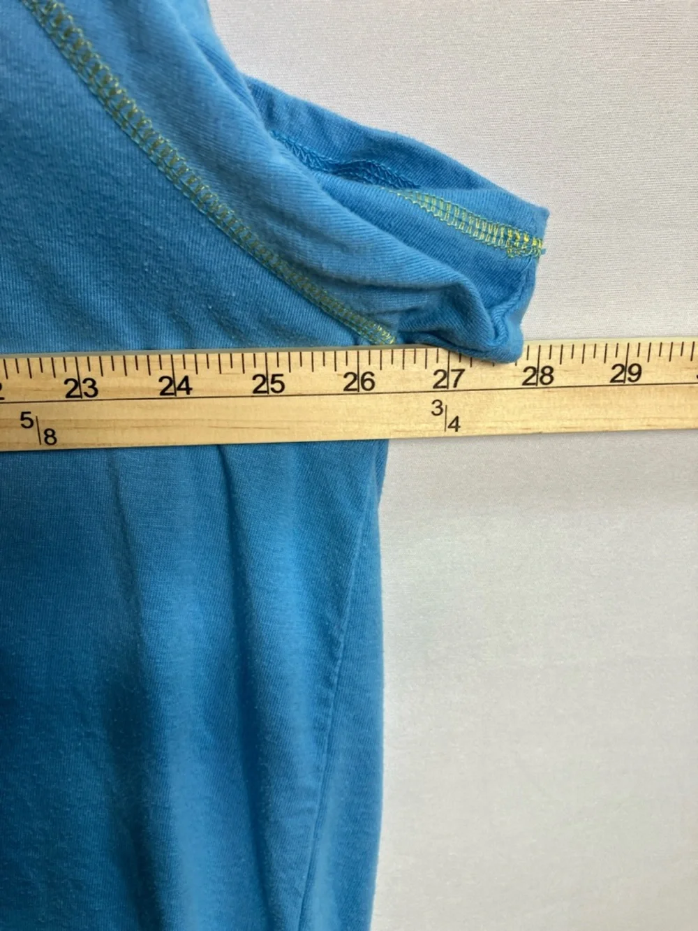 Comfortable Blue V-Neck Pajama Set - Casual Sleepwear - Picture 10 of 15